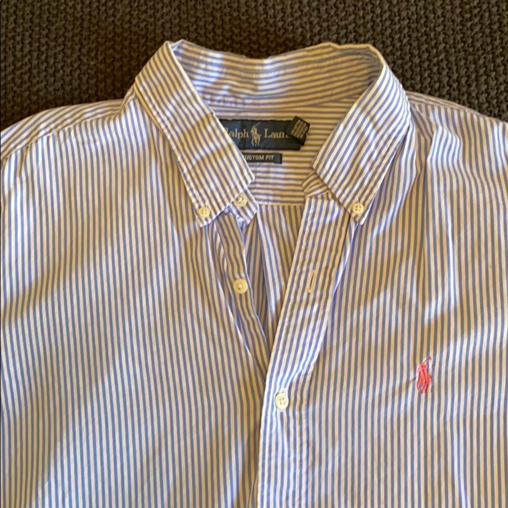 Ralph Lauren Custom Fit Striped Button Down